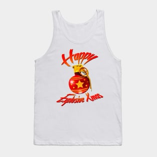 Explosive Christmas (white) Tank Top